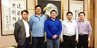 美国加州亚太裔事务委员会秘书长马振翼一行访问宝鹰集团